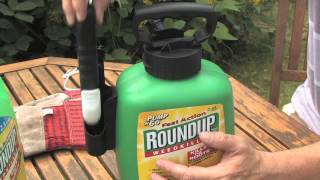 How to Use Roundup Pump N Go Mini  Videos  Roundup Weedkiller [upl. by Buffum266]