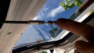 How to open the rear door on Toyota Sequoia for repair [upl. by Perkin]