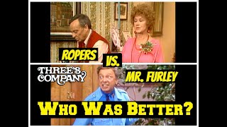 The Ropers vs Mr FurleyThrees Company Who Did It Better What was BETTER [upl. by Eibbil]