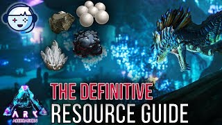 Ark Tutorial Aberration Resource Guide  Oil Crystal Metal Pearls Gems  Ark Survival Evolved [upl. by Latreshia423]