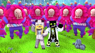 ROMAN amp ISY VS 1000000 ALIENS ✿ Minecraft DeutschHD [upl. by Yenittirb]