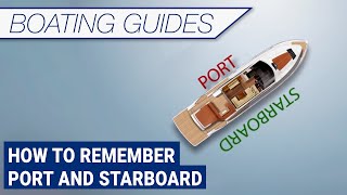 How to remember port and starboard [upl. by Nylakcaj]