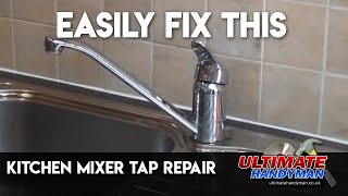 Kitchen mixer tap repair [upl. by Dadivitan996]