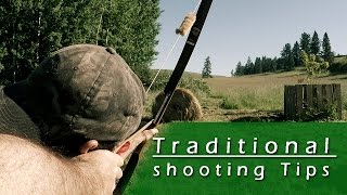 Traditional Archery Tips  how to shoot a recurve bow [upl. by Asilef]