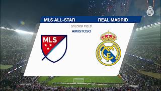 HIGHLIGHTS  MLS AllStars 11 Real Madrid 24 pens [upl. by Itsur]