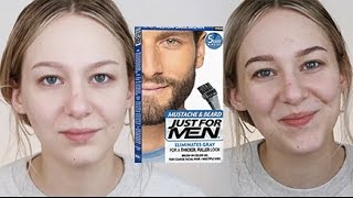 DIY BROW TINT using MENS BEARD DYE [upl. by Yattirb]