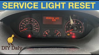 Citroen Relay  Peugeot Boxer Change Engine Oil amp Flashing oil light Reset [upl. by Badger]