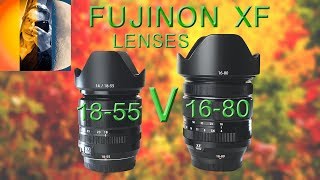 Fuji 18 55mm V 16 80mm Lens Sharpness Tests [upl. by Alwyn]