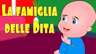 La famiglia delle dita  Papa Dito  La Famiglia Dito  Canzoni Per Bambini [upl. by Enialem]