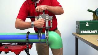 How to Fuse 4quot PPR Pipe using the McElroy® Spider™ 125 [upl. by Ellie26]