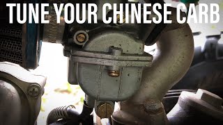 Tune Your Chinese ATV Carb [upl. by Siaht]