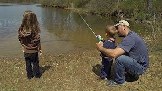 KIDS FISHING  A FEW TIPS amp TRICKS [upl. by Nnylarat]