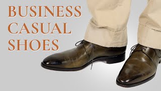 Business Casual Mens Shoes amp How To Wear Them [upl. by Zolner]