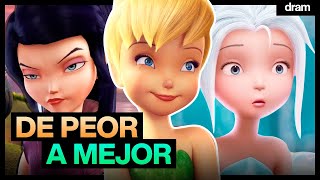 Las 7 PELICULAS de TINKERBELL de PEOR a MEJOR [upl. by Croydon]