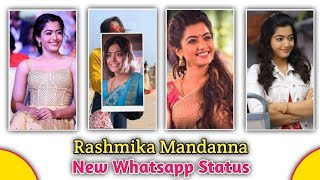 Rashmika Mandanna Whatsapp Status  Rashmika Cute Expressions  SushantGraphics [upl. by Virendra]