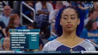 Sophina DeJesus UCLA 2016 Floor vs Utah 9925 [upl. by Lasko]