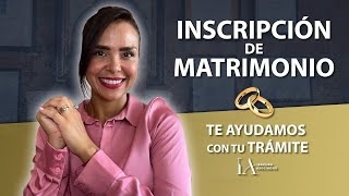 ¿CÓMO INSCRIBO MI MATRIMONIO EN ESPAÑA  ISACURA ASOCIADOS [upl. by Annez]