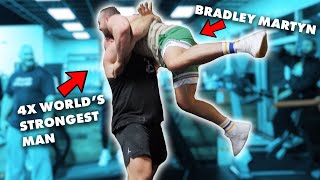 FIGHTING BRADLEY MARTYN IN HIS GYM [upl. by Harden]