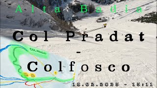 Alta Badia 2025 18021511 COL PRADAT  COLFOSCO [upl. by Tselec]