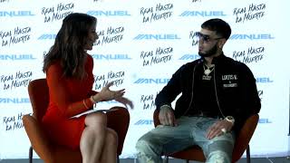 Entrevista de Anuel AA en Primer Impacto [upl. by Jalbert]