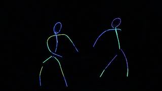 Glow Stick People Dance [upl. by Aiciles]