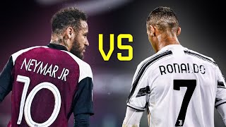 Cristiano Ronaldo vs Neymar Jr ● Skills Battle  Whos the most skillful 20202021 HD [upl. by Trella140]