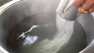 Thai Rice Flour Noodles Recipe [upl. by Aiciles]