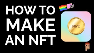 How to Make and Sell an NFT Crypto Art Tutorial [upl. by Stanwin58]