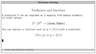 Prolog Predicates [upl. by Melamie]