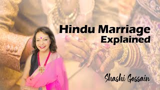 Hindu marriage How is Hindu marriage done  Fully Explained about Hindu Marriage  Simple Hinduism [upl. by Leafar37]