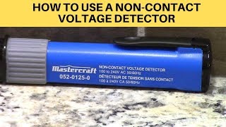 How to Use a NonContact Voltage Detector [upl. by Royce]