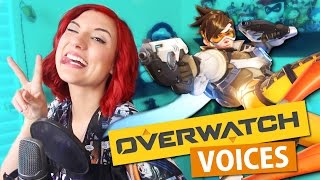 OVERWATCH VOICE IMPRESSIONS [upl. by Tessa]