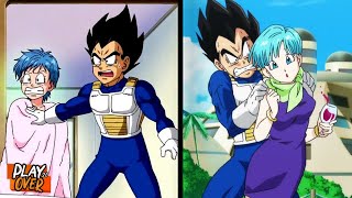 TOP 7 Veces que VEGETA Protegió a Bulma [upl. by Tunnell]