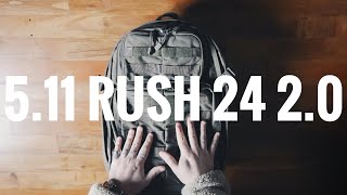 511 Rush 24 20 Overview Comparison to old version EPIC Doitall backpack [upl. by Soulier887]