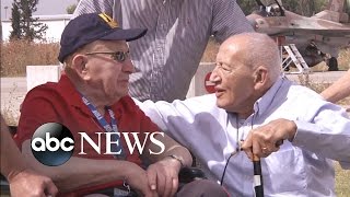 World War II Vet Reunites With Man he Saved From Concentration Camp [upl. by Oivaf]