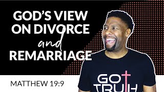 What Does the Bible Say About Divorce and Remarriage [upl. by Kcirredal357]