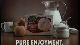 1985 Bryers Ice Cream quotThe Peach Testquot TV Commerical [upl. by Hite]