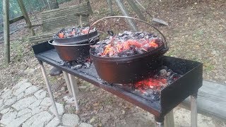 Dutch Oven Ribs amp BBQ [upl. by Oznecniv]