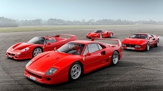 Ferrari Enzo F40 F50 amp 288 GTO  Top Gear [upl. by Sidoney]