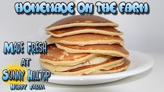 Pancakes from Scratch  EASY pancake recipe [upl. by Saihttam939]