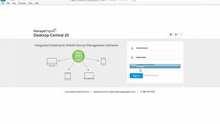 How to install and configuration manageengine desktop central 10 [upl. by Lauber365]