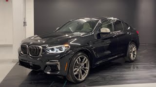 2021 BMW X4 M40i  Revs  Walkaround in 4k [upl. by Eentruoc]