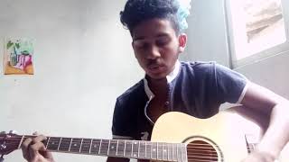 Man Ithaliye thani una guitar cover [upl. by Deana367]