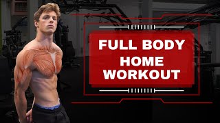 The BEST Home Workout For SKINNY GUYS No Equipment [upl. by Ecirtaeb643]