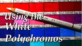 How I use the White Polychromos Pencil [upl. by Sauncho]