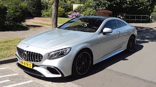 2019 Mercedes AMG S63 Coupe  BRUTAL Full Drive Review S Class 4Matic [upl. by Leivad]