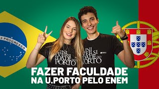 Como fazer faculdade na UPorto Portugal pelo ENEM [upl. by Rancell]