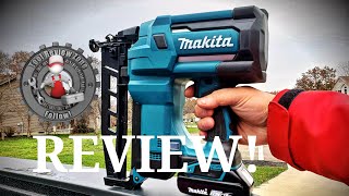 Makita 18Volt LXT 16Gauge Cordless 212 in Straight Finish Nailer REVIEW XNB02Z makita [upl. by Car]