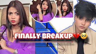 FINALLY BREAKUP 🥺💔 rajjufam love sad vlog vlogger [upl. by Ebeneser]