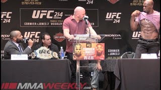 UFC 214 Cormier vs Jones 2 Press Conference FULL [upl. by Anrehs874]